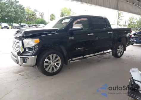 2017 Toyota Tundra Limited 5.7L V8 из США, поврежденный, VIN 5TFHW5F10HX676465